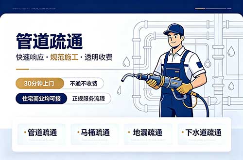 新乡管道疏通